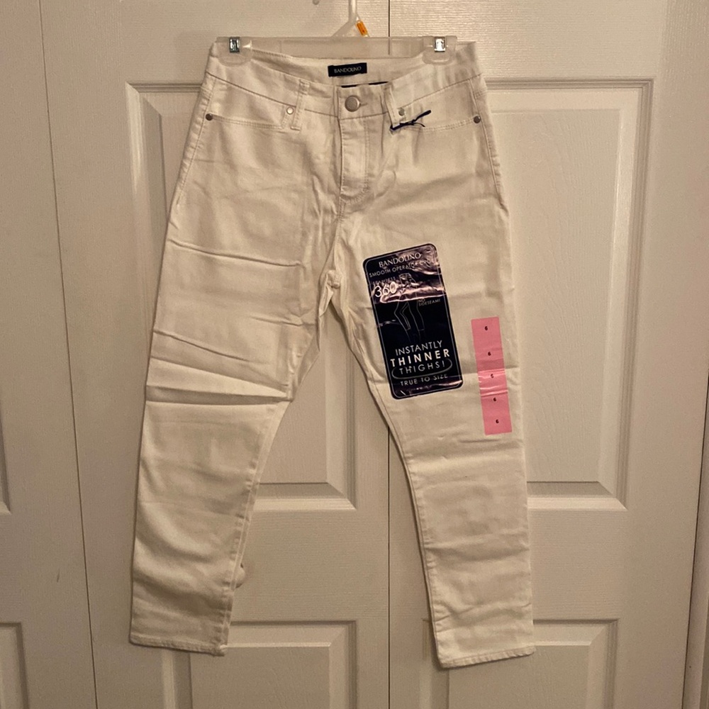 White jeans